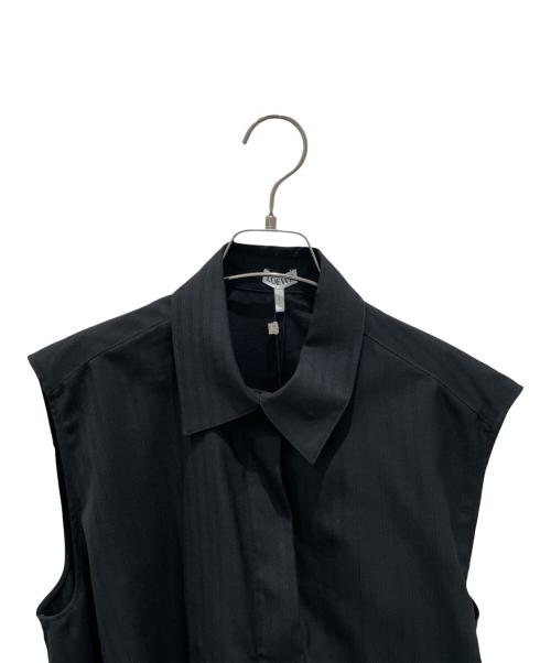 LOEWE（ロエベ）LOEWE (ロエベ) ノースリーブベルテッドドレス ブラック サイズ:42の古着・服飾アイテム