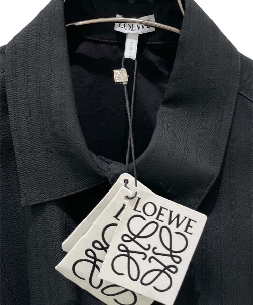 LOEWE（ロエベ）LOEWE (ロエベ) ノースリーブベルテッドドレス ブラック サイズ:42の古着・服飾アイテム