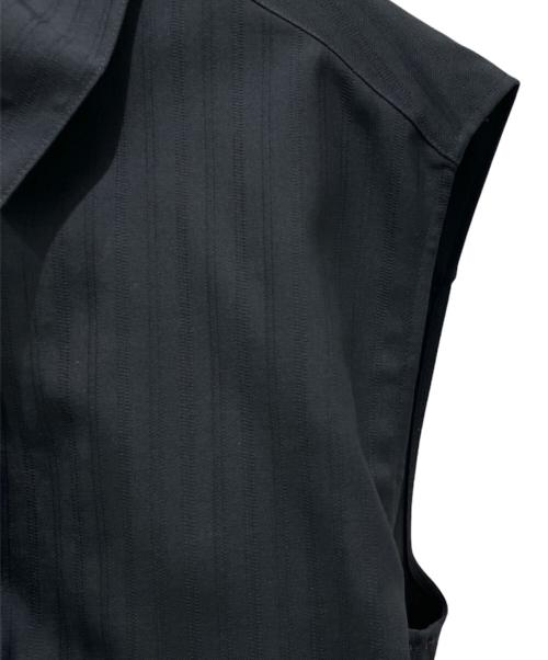 LOEWE（ロエベ）LOEWE (ロエベ) ノースリーブベルテッドドレス ブラック サイズ:42の古着・服飾アイテム