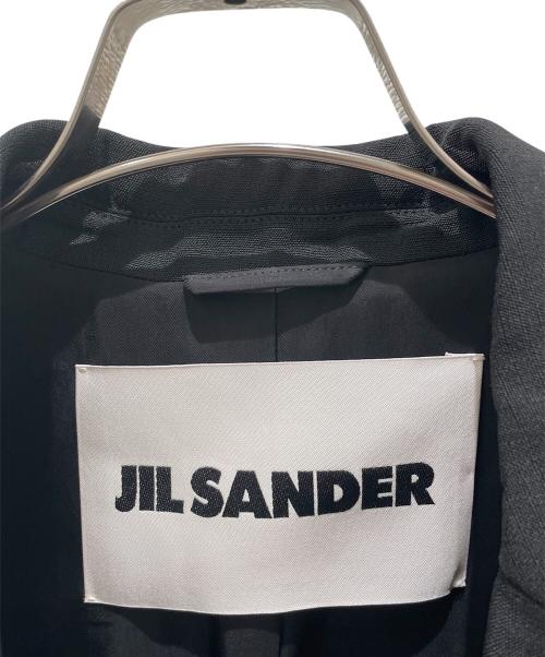 JIL SANDER（ジルサンダー）JIL SANDER (ジルサンダー) ロングジレ ブラック サイズ:34の古着・服飾アイテム