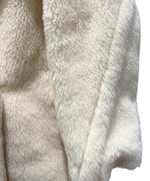 MaxMara（マックスマーラ）MaxMara (マックスマーラ) テディベアアイコン ショートコート アイボリー サイズ:Sの古着・服飾アイテム