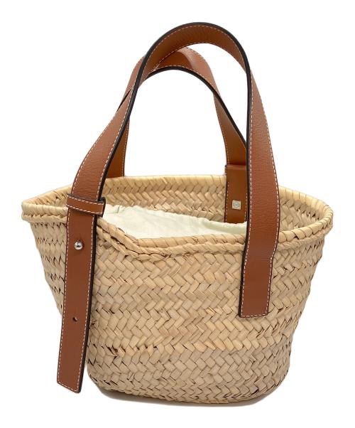 LOEWE（ロエベ）LOEWE (ロエベ) バスケット スモールバッグ ナチュラルの古着・服飾アイテム