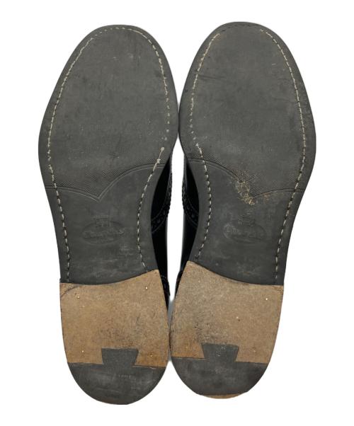 CHURCH'S（チャーチ）CHURCH'S (チャーチ) ウィングチップサイドゴアブーツ ブラック サイズ:SIZE36 1/2の古着・服飾アイテム