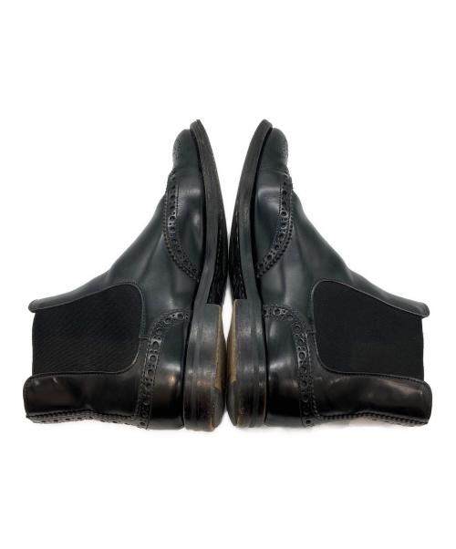 CHURCH'S（チャーチ）CHURCH'S (チャーチ) ウィングチップサイドゴアブーツ ブラック サイズ:SIZE36 1/2の古着・服飾アイテム