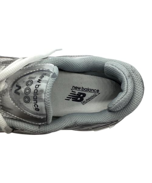 NEW BALANCE（ニューバランス）NEW BALANCE (ニューバランス) スニーカー シルバー サイズ:28の古着・服飾アイテム