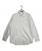 RAF SIMONSラフシモンズ）の古着「STRAIGHT FIT DENIM SHIRT」｜ホワイト