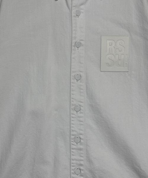 RAF SIMONS（ラフシモンズ）RAF SIMONS (ラフシモンズ) STRAIGHT FIT DENIM SHIRT ホワイト サイズ:Mの古着・服飾アイテム
