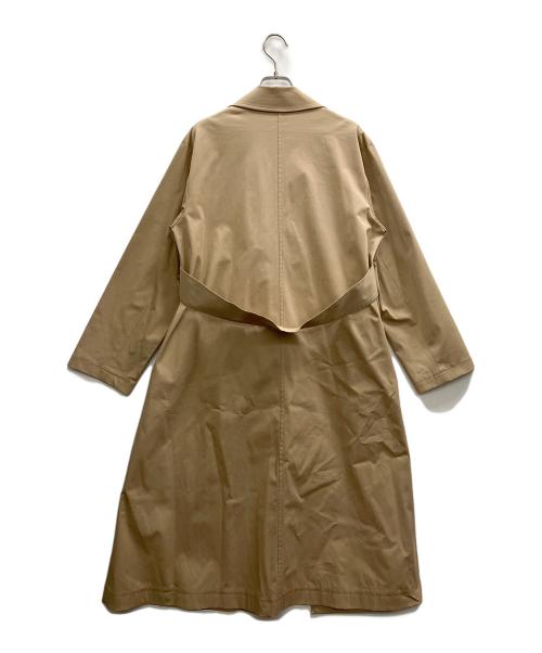 allureville（アルアバイル）allureville (アルアバイル) マルタンガルバックフレアコート ベージュ サイズ:2の古着・服飾アイテム