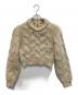 CLANE（クラネ）の古着「PEARL NECK KNIT TOPS」｜アイボリー