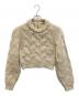 CLANE（クラネ）の古着「PEARL NECK KNIT TOPS」｜アイボリー
