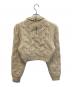 CLANE (クラネ) PEARL NECK KNIT TOPS アイボリー サイズ:SIZE 1：9000円