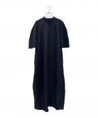ENFOLDエンフォルド）の古着「26SS POLYGON DRESS」｜ネイビー