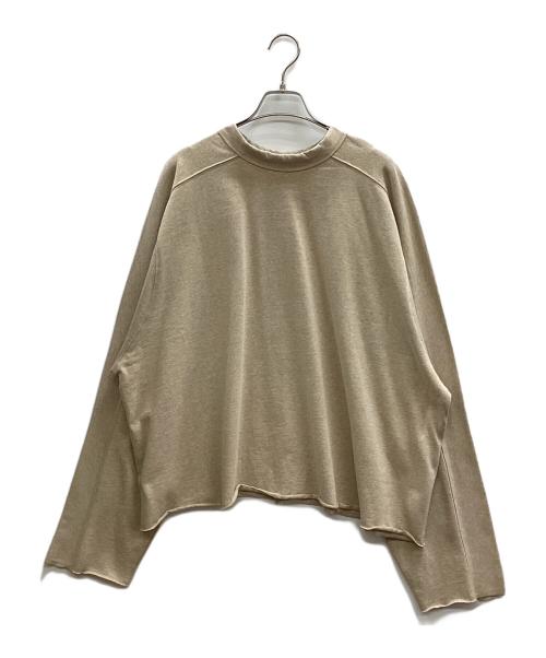 entire studios（エンタイアスタジオ）entire studios (エンタイアスタジオ) HEAVY LONGSLEEVE TEE ベージュ サイズ:Sの古着・服飾アイテム