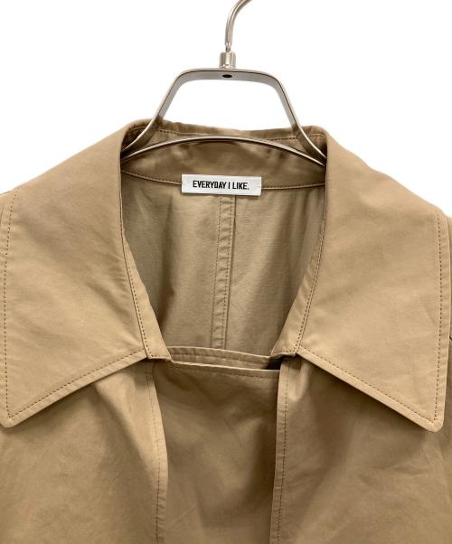 EVERYDAY I LIKE.（エヴリデイ アイ ライク）EVERYDAY I LIKE. (エヴリデイ アイ ライク) Nonchalant コート ベージュ サイズ:Freeの古着・服飾アイテム