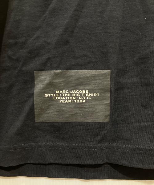 MARC JACOBS（マークジェイコブス）MARC JACOBS (マークジェイコブス) THE BIG T-SHIRT ブラック サイズ:O/Sの古着・服飾アイテム