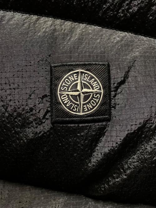 STONE ISLAND（ストーンアイランド）STONE ISLAND (ストーンアイランド)  Ripstop Down Vest/リップストップダウンベスト ブラック サイズ:Mの古着・服飾アイテム