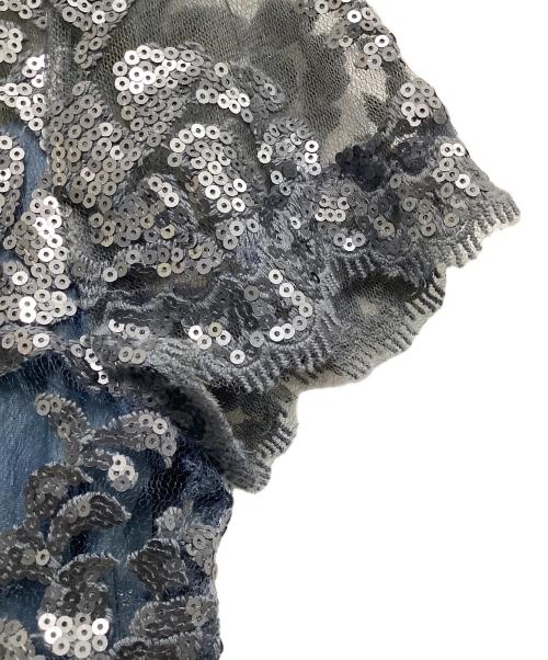 TADASHI SHOJI（タダシ ショージ）TADASHI SHOJI (タダシ ショージ) ドレスワンピース ブルー サイズ:4の古着・服飾アイテム