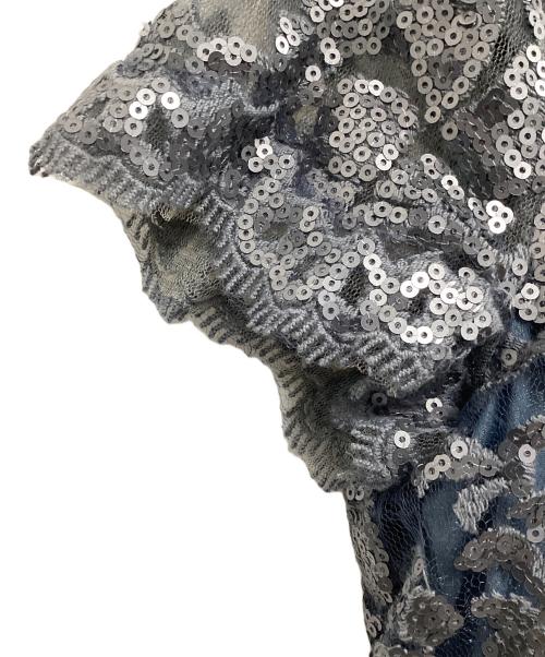 TADASHI SHOJI（タダシ ショージ）TADASHI SHOJI (タダシ ショージ) ドレスワンピース ブルー サイズ:4の古着・服飾アイテム