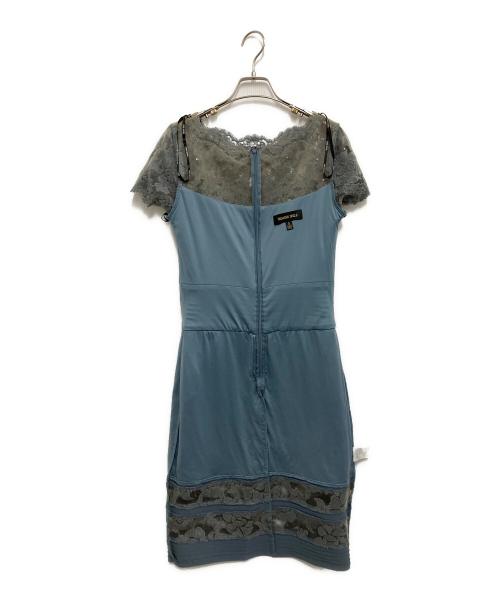 TADASHI SHOJI（タダシ ショージ）TADASHI SHOJI (タダシ ショージ) ドレスワンピース ブルー サイズ:4の古着・服飾アイテム