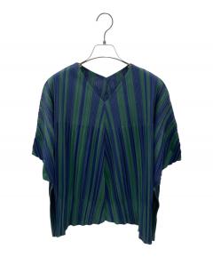 中古・古着通販】ISSEY MIYAKE (イッセイミヤケ) Vネック長袖