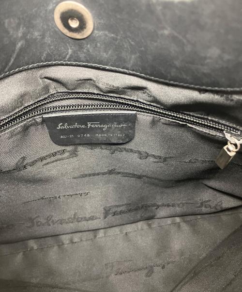 Salvatore Ferragamo（サルヴァトーレ フェラガモ）Salvatore Ferragamo (サルヴァトーレ フェラガモ) ハンドバッグ ブラックの古着・服飾アイテム