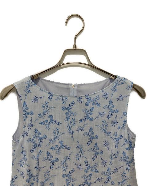 FOXEY（フォクシー）FOXEY (フォクシー) Giardino Botanica Dress ブルー サイズ:38の古着・服飾アイテム