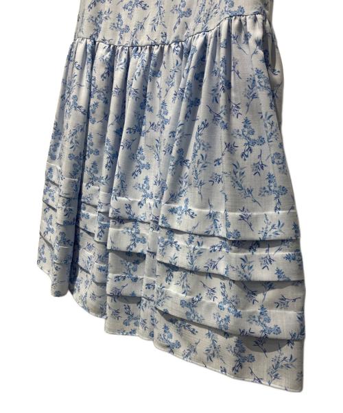 FOXEY（フォクシー）FOXEY (フォクシー) Giardino Botanica Dress ブルー サイズ:38の古着・服飾アイテム