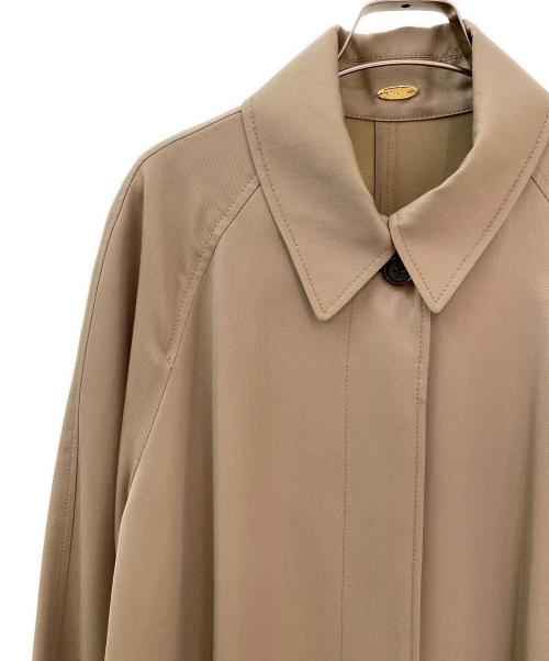 DEUXIEME CLASSE（ドゥーズィエム クラス）DEUXIEME CLASSE (ドゥーズィエム クラス) WOOLSILK ギャバトレンチコート ベージュ サイズ:Fの古着・服飾アイテム