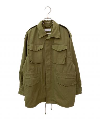 ハイク HYKE M-51 フィールドジャケット ミリタリー カーキ 2 日本製 中古・古着通販】HYKE (ハイク) M-51 TYPE FIELD JACKET オリーブ