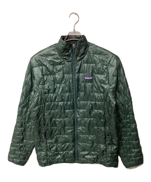 Patagonia（パタゴニア）Patagonia (パタゴニア) Micro Puff Jacket ダークグリーン サイズ:Mの古着・服飾アイテム