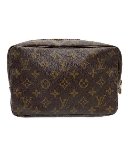 LOUIS VUITTON（ルイ ヴィトン）LOUIS VUITTON (ルイ ヴィトン) コスメポーチ ブラウンの古着・服飾アイテム