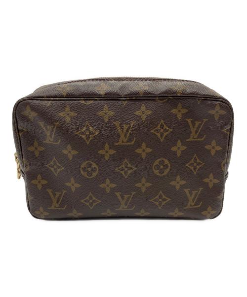 LOUIS VUITTON（ルイ ヴィトン）LOUIS VUITTON (ルイ ヴィトン) コスメポーチ ブラウンの古着・服飾アイテム