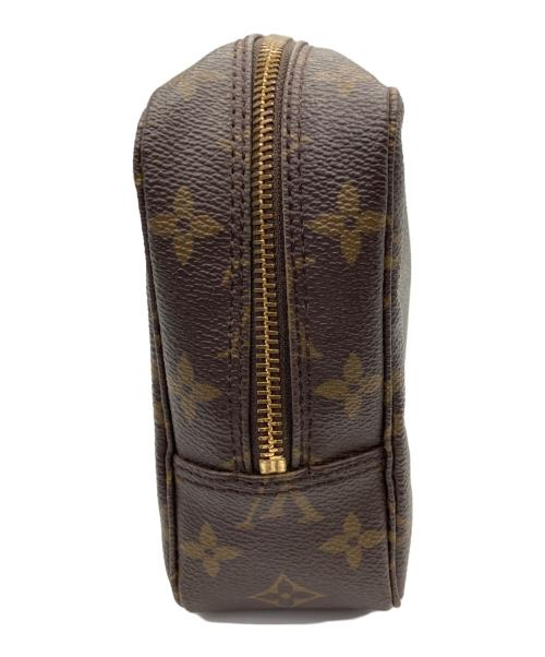 LOUIS VUITTON（ルイ ヴィトン）LOUIS VUITTON (ルイ ヴィトン) コスメポーチ ブラウンの古着・服飾アイテム