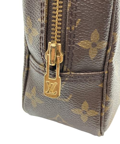LOUIS VUITTON（ルイ ヴィトン）LOUIS VUITTON (ルイ ヴィトン) コスメポーチ ブラウンの古着・服飾アイテム