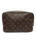 LOUIS VUITTON（ルイ ヴィトン）の古着「コスメポーチ」｜ブラウン