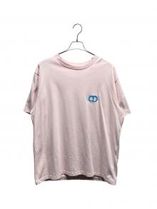 Christian Dior（クリスチャン ディオール）の古着「CD刺繍Tシャツ/943J605F0554」｜ピンク