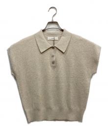 OHOTORO（オオトロ）の古着「pot french sleeve knit」｜ベージュ