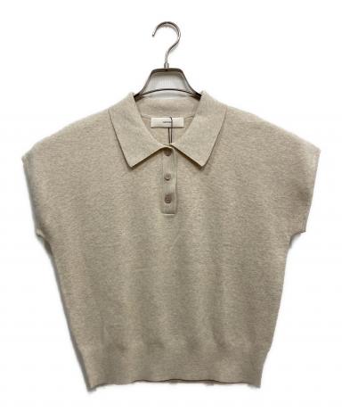 トップス Ohotoro Pot French Sleeve Knit oatmeal 中古・古着通販】OHOTORO (オオトロ) pot french sleeve knit ベージュ