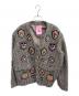 ANREALAGE HOMME（アンリアレイジオム）の古着「PATCHWORK EMBLEM JACKET」｜ホワイト×ブラック