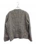 ANREALAGE HOMME (アンリアレイジオム) PATCHWORK EMBLEM JACKET ホワイト×ブラック サイズ:48：50000円
