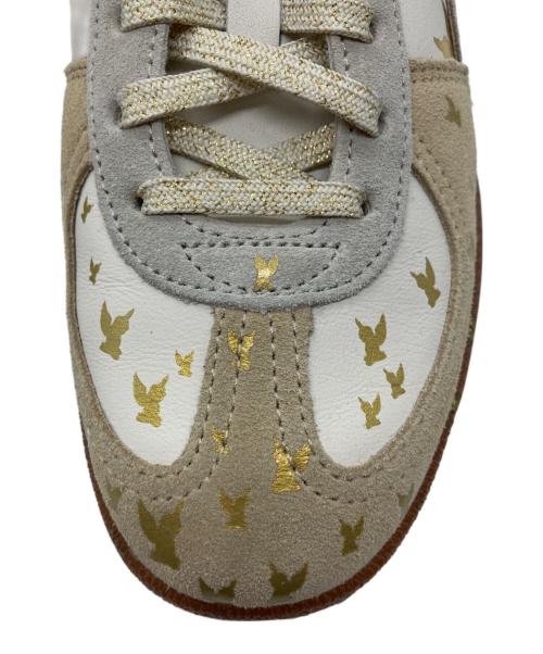 masu（エムエーエスユー）masu (エムエーエスユー) PUMA (プーマ) PALERMO ALPINE SNOW/DESERT DUST ホワイト×ベージュ サイズ:27の古着・服飾アイテム