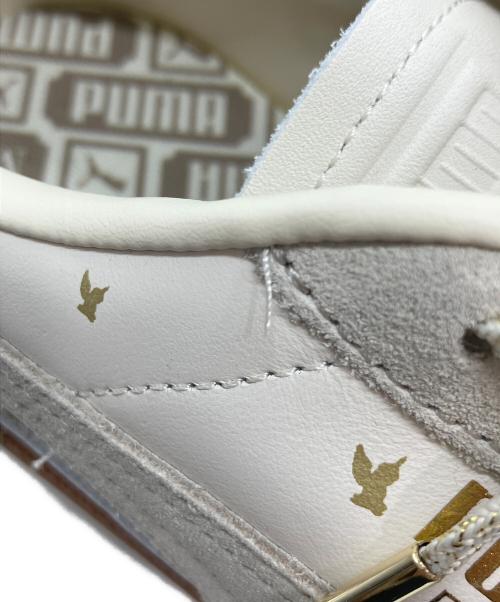 masu（エムエーエスユー）masu (エムエーエスユー) PUMA (プーマ) PALERMO ALPINE SNOW/DESERT DUST ホワイト×ベージュ サイズ:27の古着・服飾アイテム