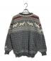 DALE OF NORWAY (ダーレ オブ ノルウェイ) ニットジャケット グレー×ホワイト サイズ:XXL：15000円