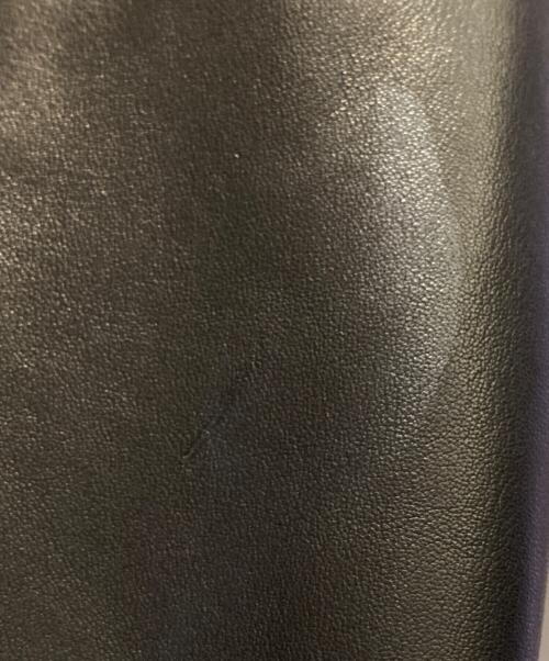 Maison Margiela（メゾンマルジェラ）Maison Margiela (メゾンマルジェラ) 5-Zip Hooded Leather Jacket ブラック サイズ:48の古着・服飾アイテム