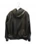 Maison Margiela (メゾンマルジェラ) 5-Zip Hooded Leather Jacket ブラック サイズ:48：450000円