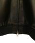 中古・古着 Maison Margiela (メゾンマルジェラ) 5-Zip Hooded Leather Jacket ブラック サイズ:48：450000円