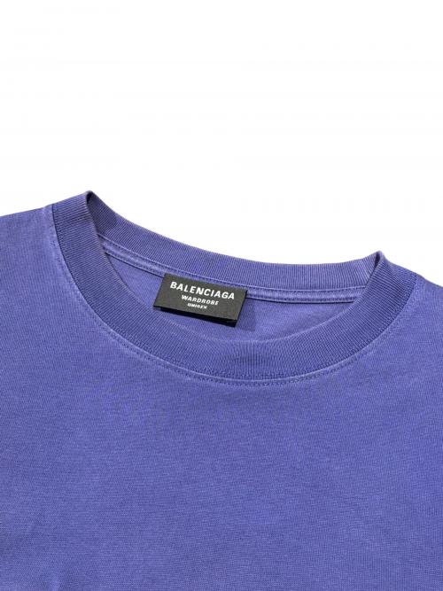 BALENCIAGA（バレンシアガ）BALENCIAGA (バレンシアガ) FREE T-Shirt/612966 TKVD3 ネイビー サイズ:Sの古着・服飾アイテム