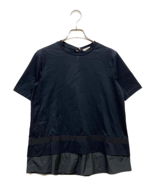 HERNO（ヘルノ）HERNO (ヘルノ) 切替フレアTシャツ ブラック サイズ:SIZE 38 未使用品の古着・服飾アイテム