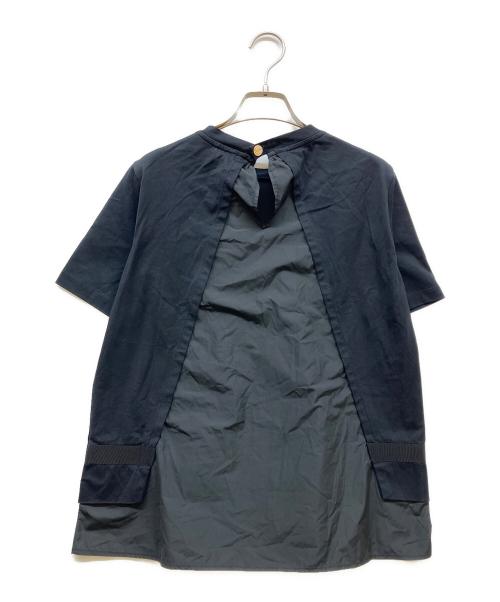 HERNO（ヘルノ）HERNO (ヘルノ) 切替フレアTシャツ ブラック サイズ:SIZE 38 未使用品の古着・服飾アイテム
