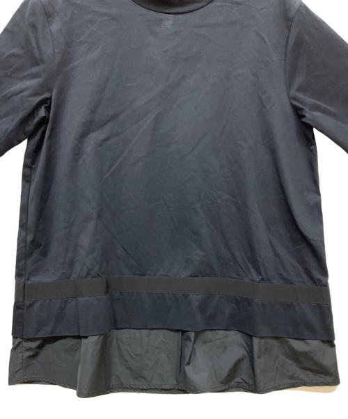 HERNO（ヘルノ）HERNO (ヘルノ) 切替フレアTシャツ ブラック サイズ:SIZE 38 未使用品の古着・服飾アイテム